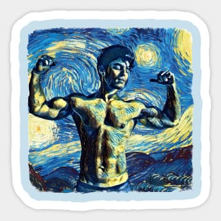 Aspiring Psyche Van Gogh Style Sticker